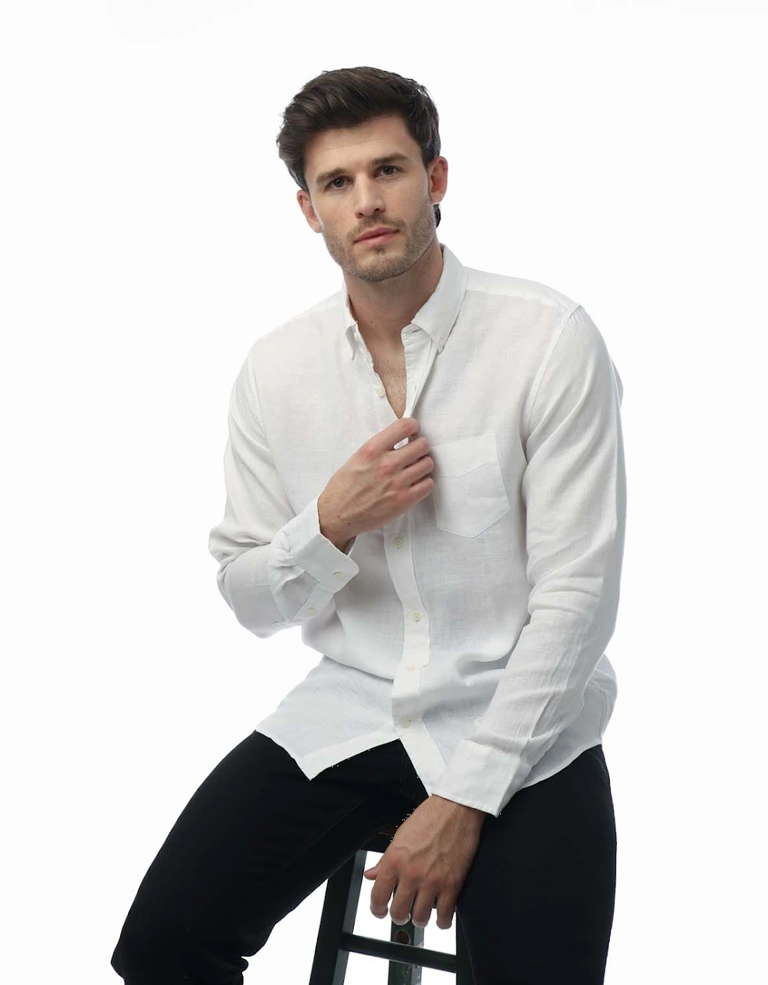 Regular Fit Linen Shirt - Regular Linen Shirt