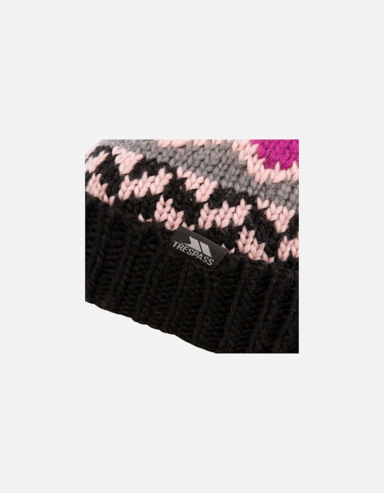 Childrens/Kids Twiglet Chunky Knit Fleece Lined Hat