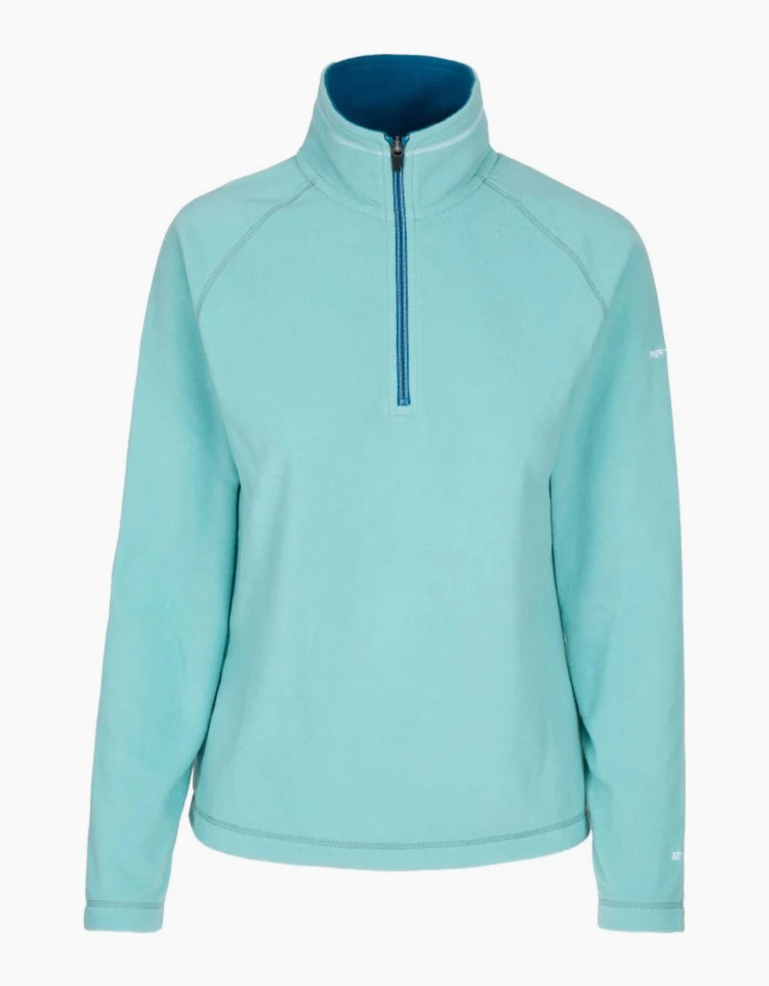 Trespass Girls Blue Childrens Sybil Half Zip Microfleece Top - Size: 3 Years/4 Years Kids