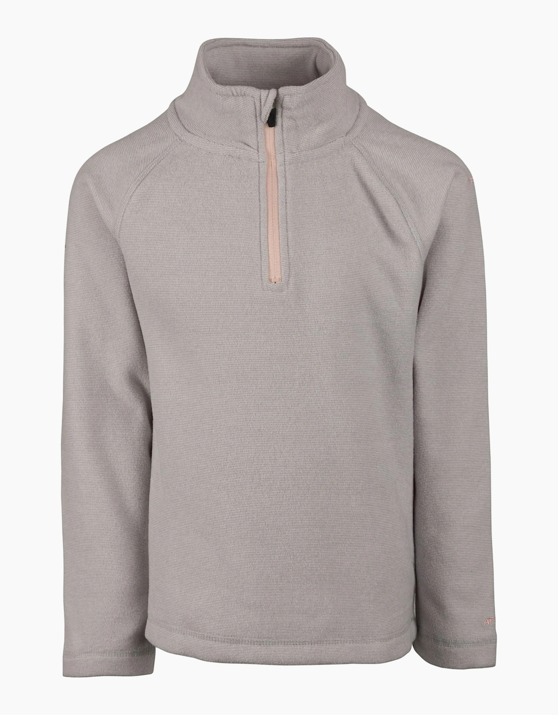 Trespass Girls Grey 'S Childrens Meadows Fleece - Size: 7 Years/8 Years Kids