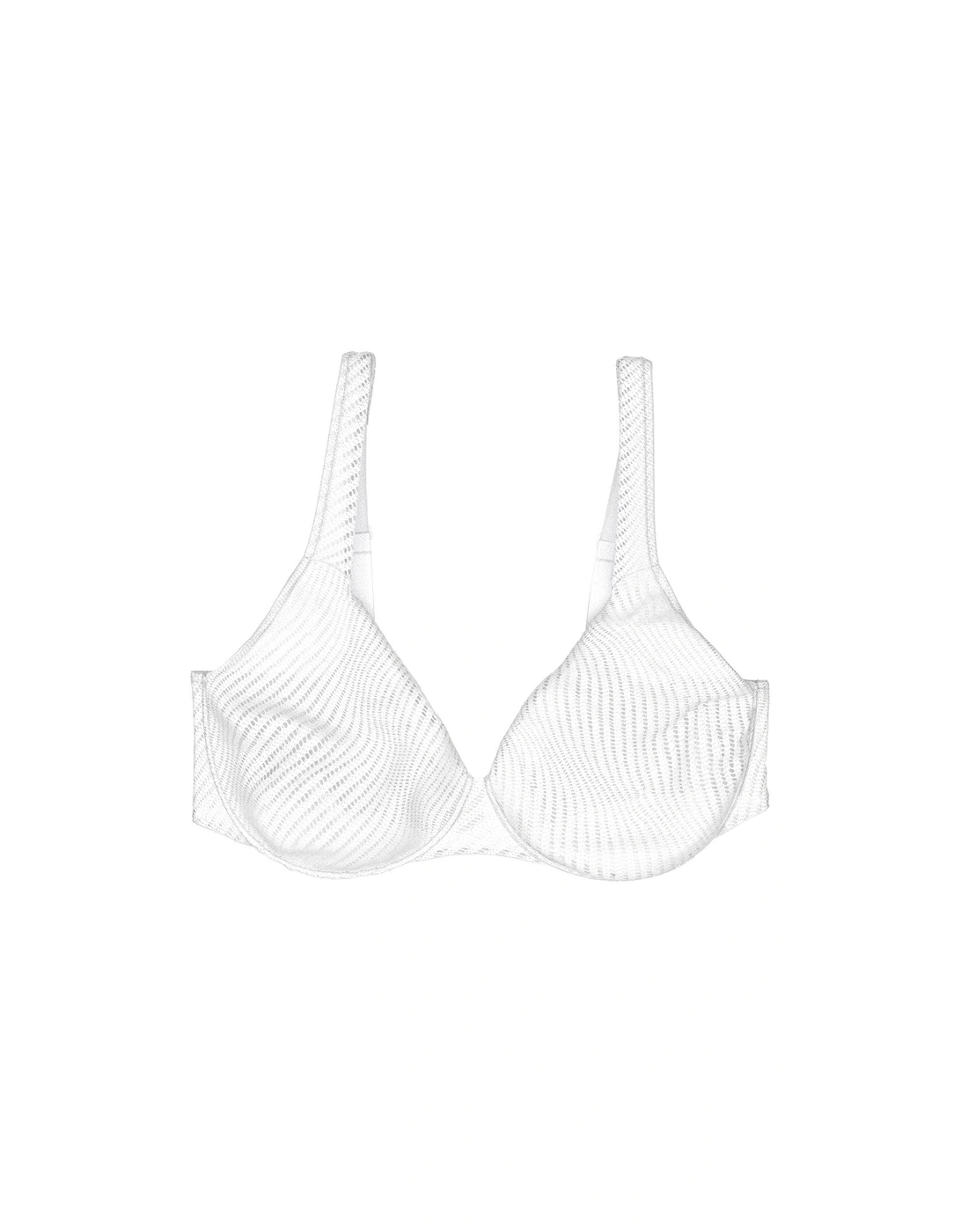 Harmony Spotlight Minimiser Underwired Bra - White 