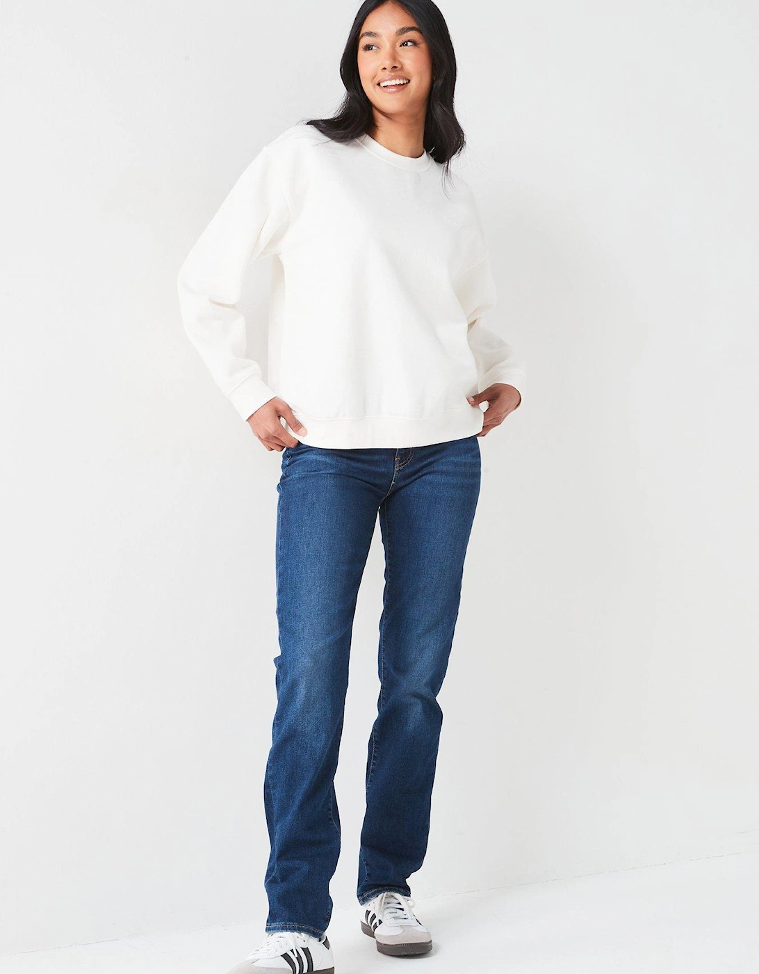 Everyday Sweatshirt - Sugar Swizzle - White