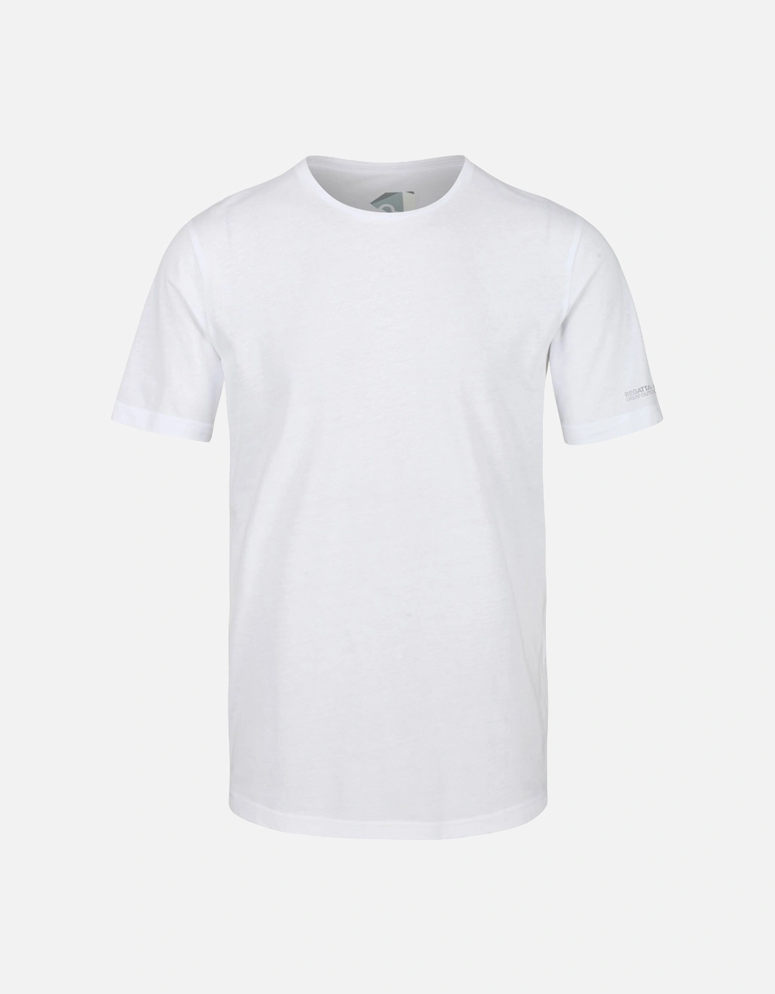 Regatta Men's White Tait Lightweight Active T-Shirt - Size: 44