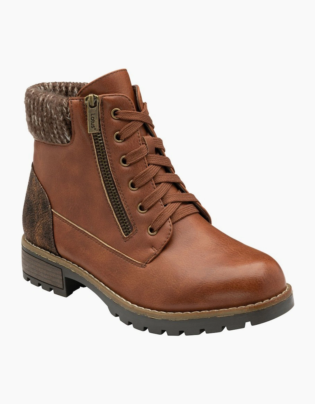 Lotus Women's Emmeline Womens Ankle Boots - Brown - Size: 4