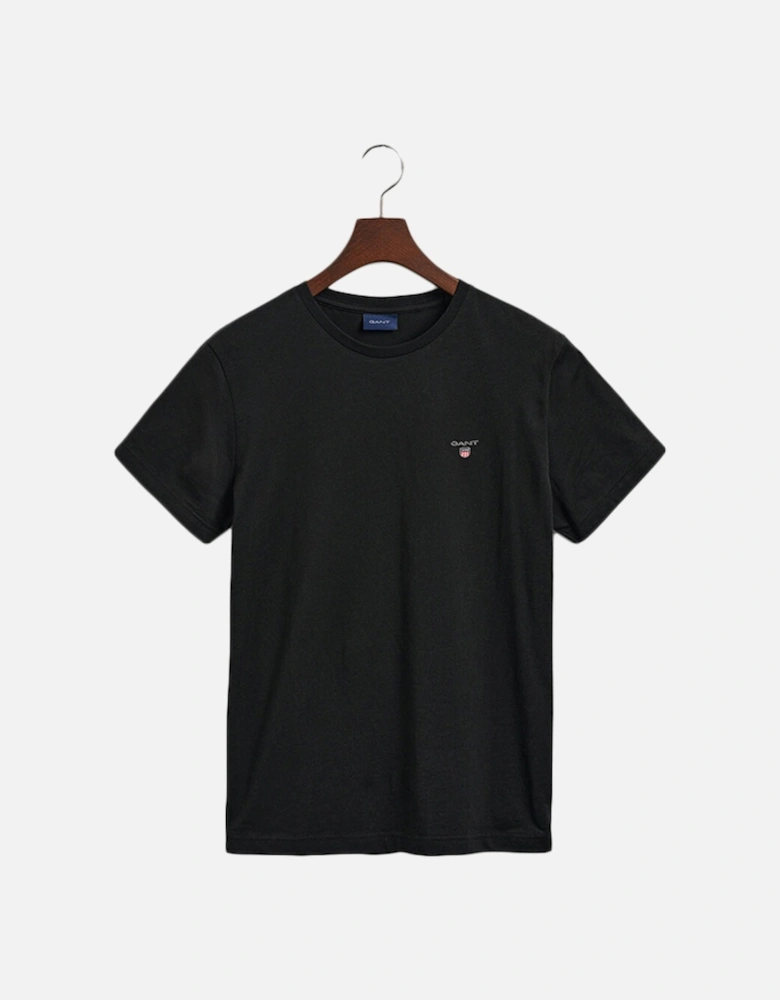 Gant mens regular fit short sleeve shield logo T-shirt