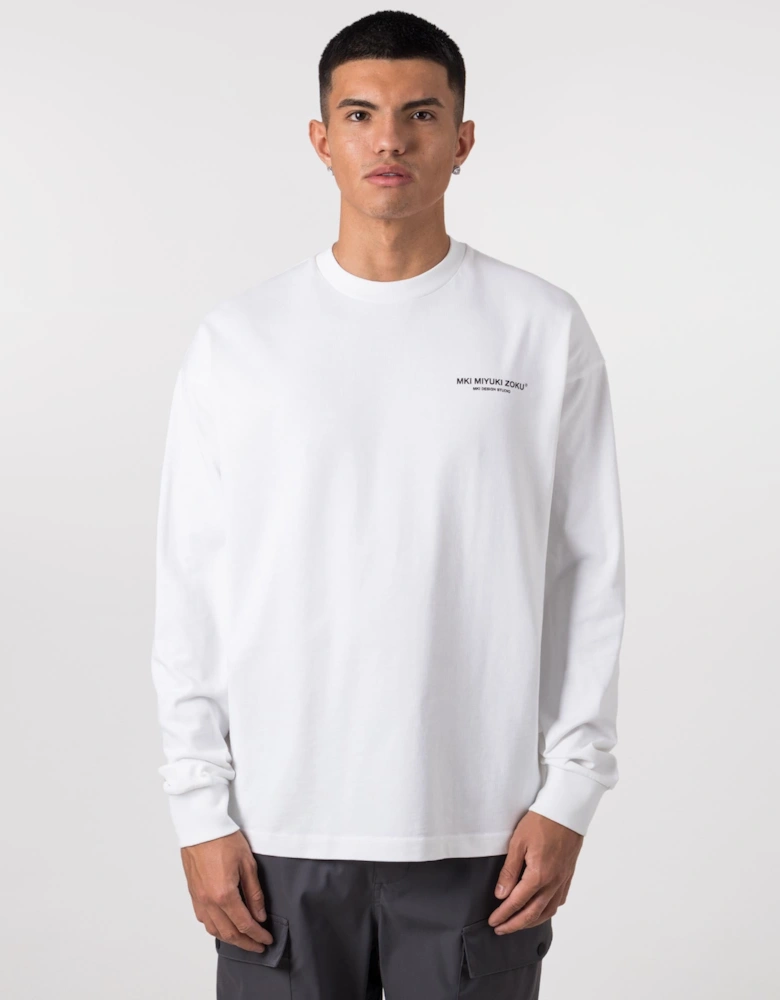 Oversized Fit Long Sleeve Design Studio T-Shirt