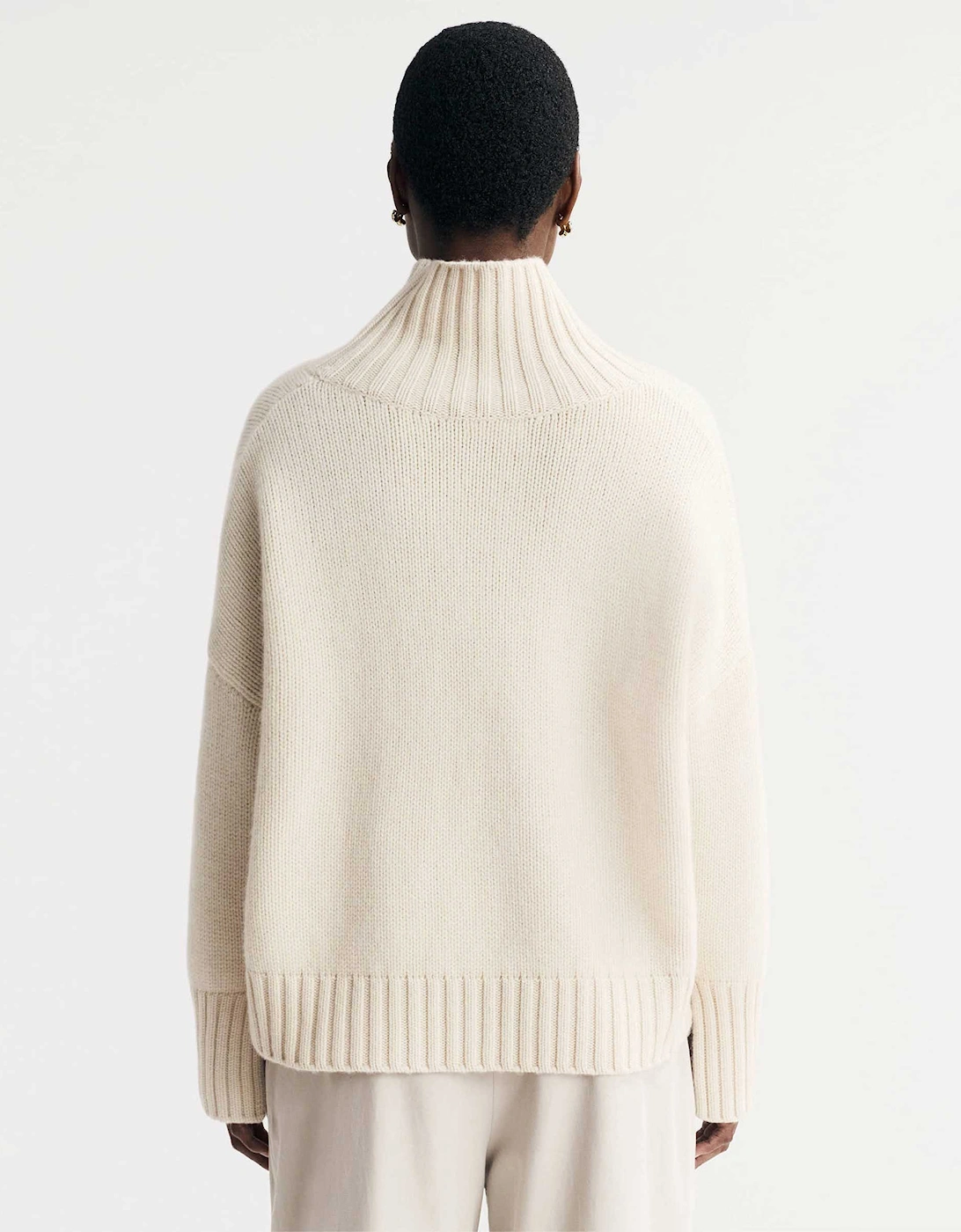 Girlfriend Turtleneck Cashmere Jumper