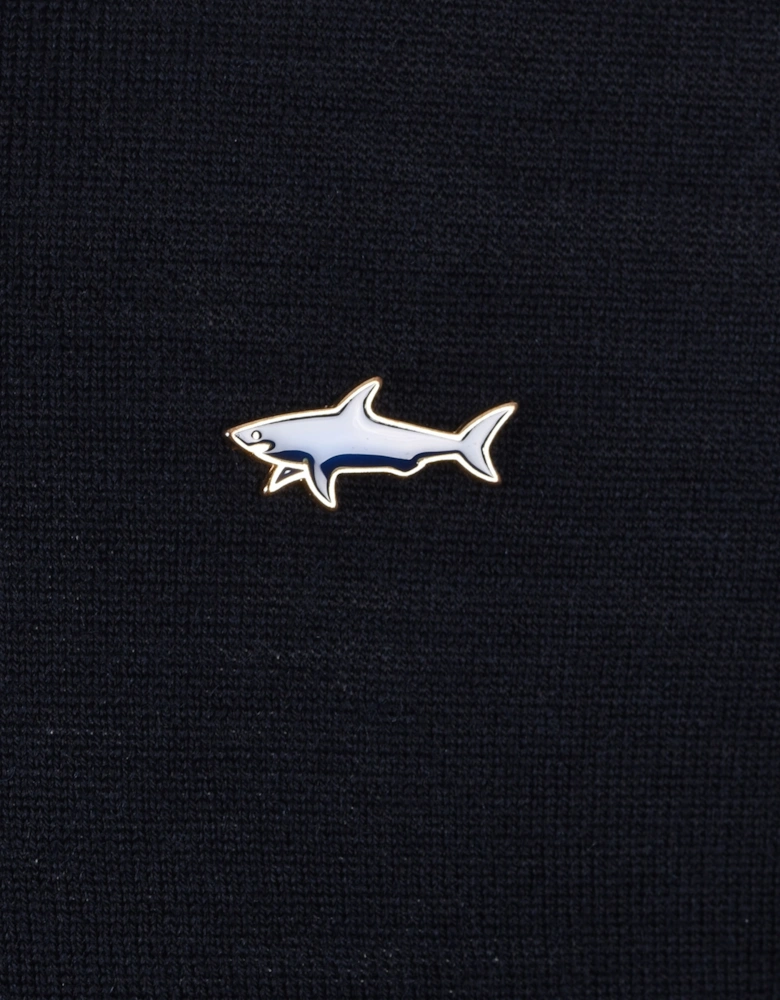 Paul And Shark Half Zip Knitwear Navy