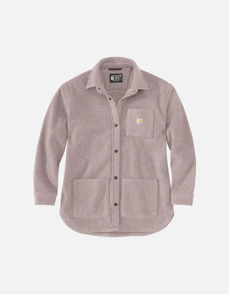 Carhartt Womens Snap Front Wool Blend Overshirt