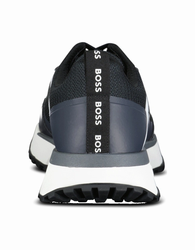 Boss Logo 'Jonah' Trainers Navy Blue