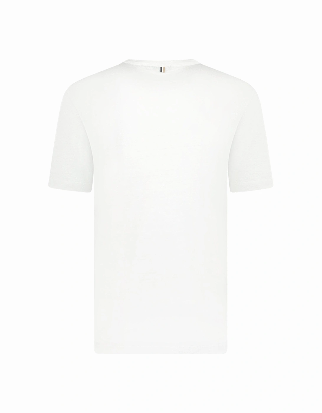 Linen Tiburt T-Shirt White