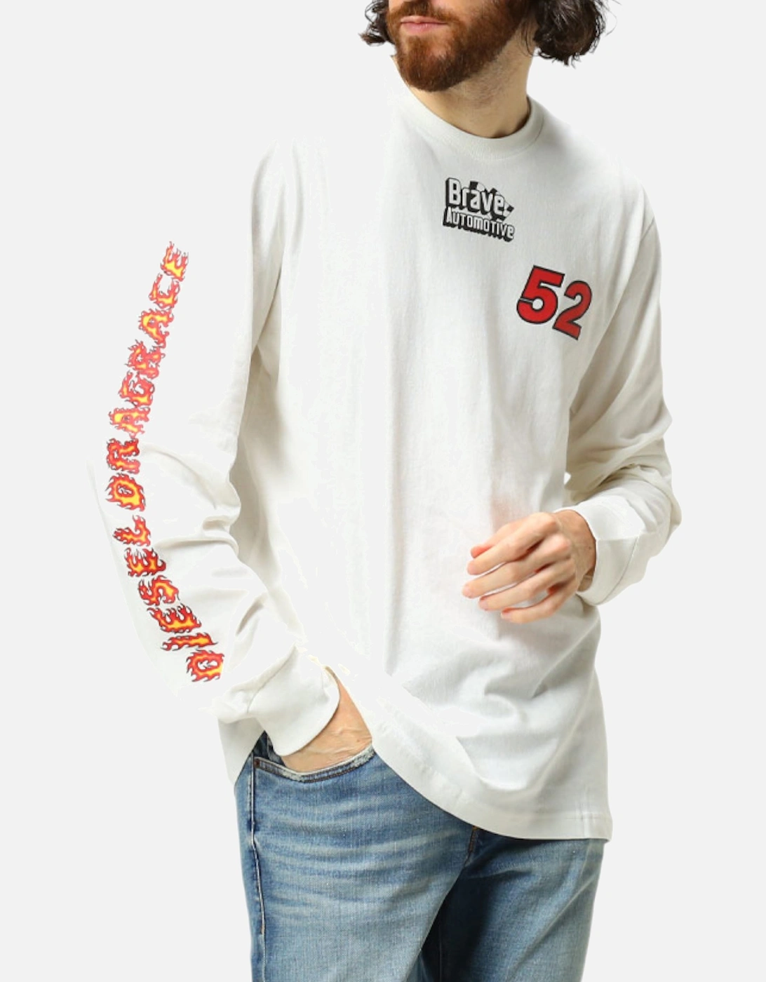 T-JUST-LS-C3 Mens T Shirt Long Sleeve, 7 of 6