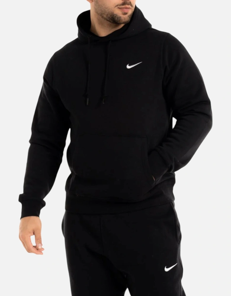 611457 Mens Fleece Hoodie Swoosh Logo Overhead Hoody Pullover Sweatshirts