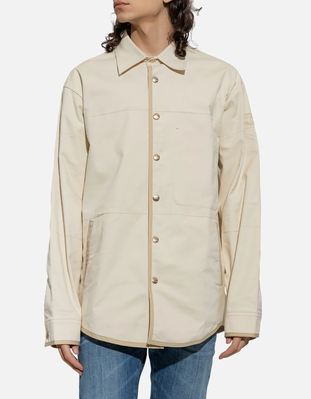 S-DOVES Mens Overshirt Long Sleeve, 6 of 5