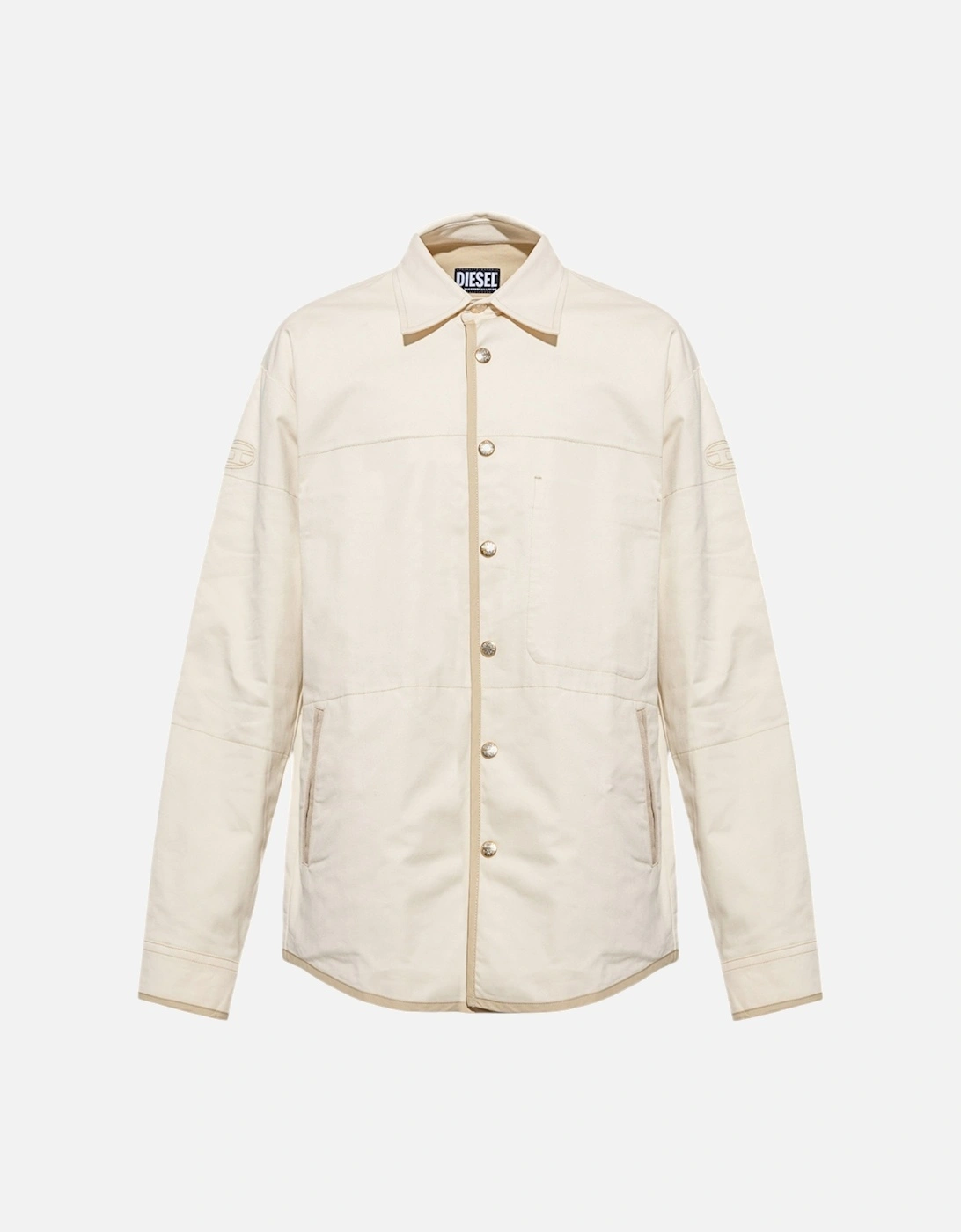 S-DOVES Mens Overshirt Long Sleeve