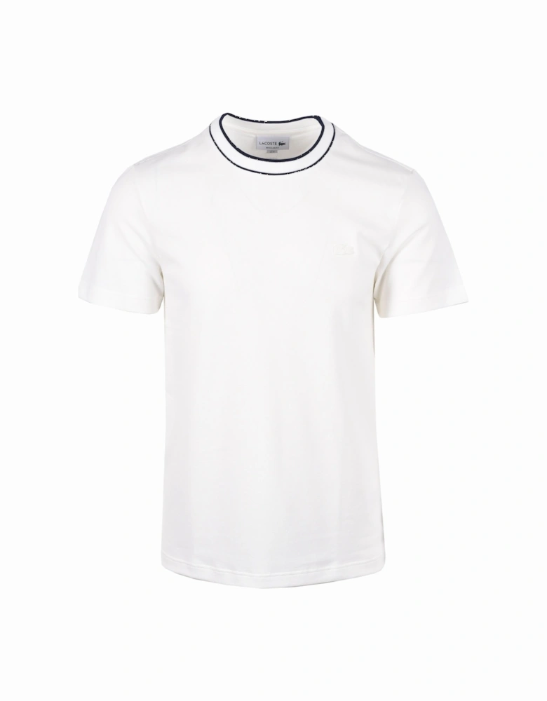 Pique Tee White