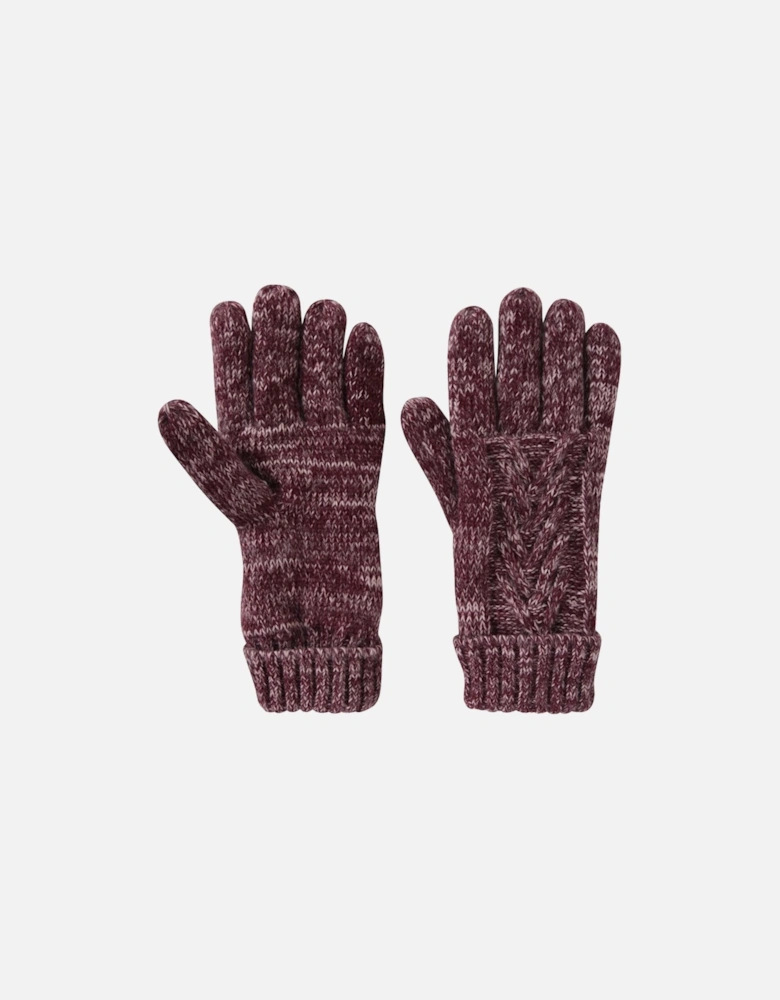 Womens/Ladies Thinsulate Cable Knit Winter Gloves