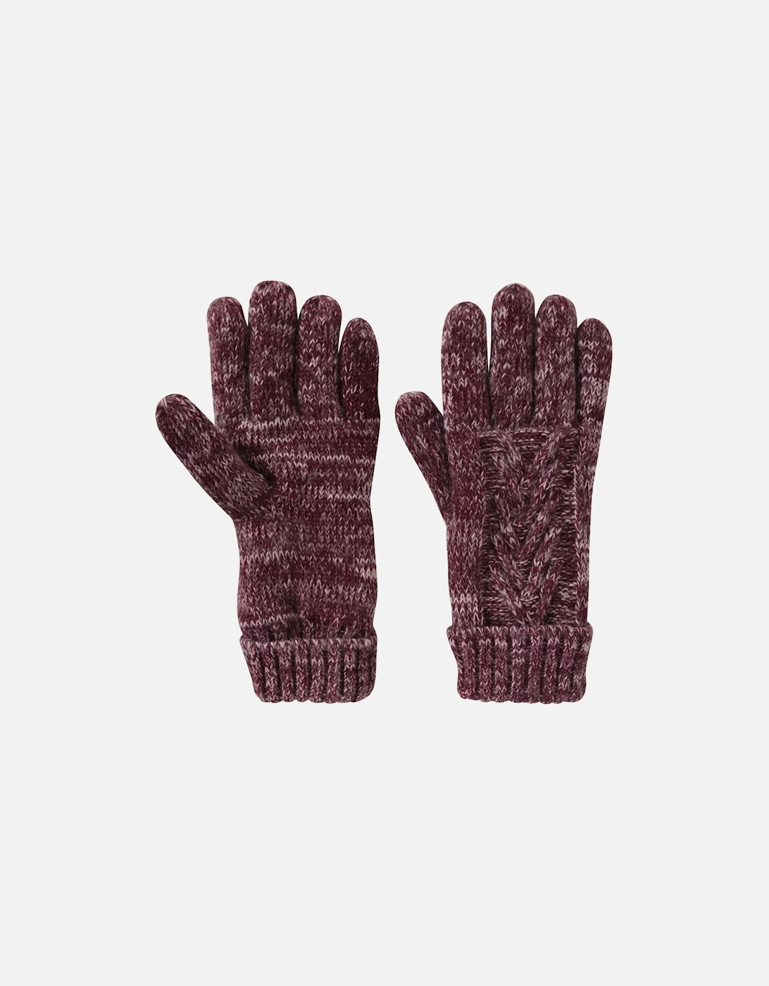 Womens/Ladies Thinsulate Cable Knit Winter Gloves