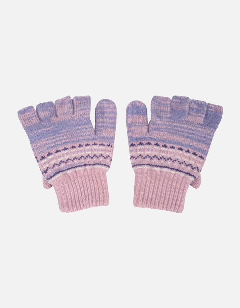 Childrens/Kids Knitted Unicorn Gloves