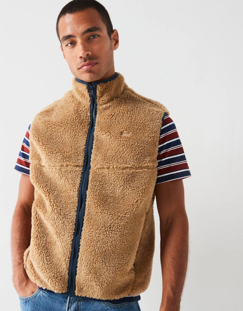 Summit Sherpa Gilet - Brown