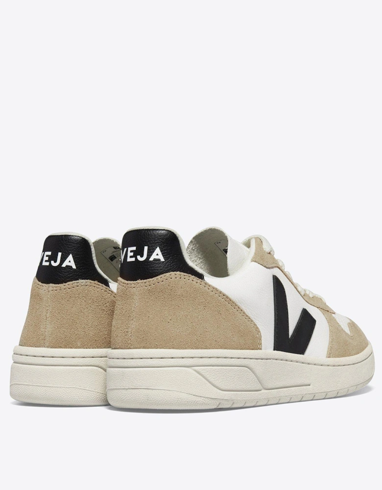 Mens V-10 Trainers - Black/Brown