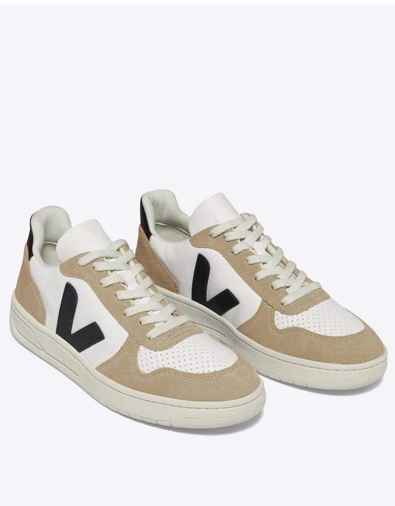 Mens V-10 Trainers - Black/Brown