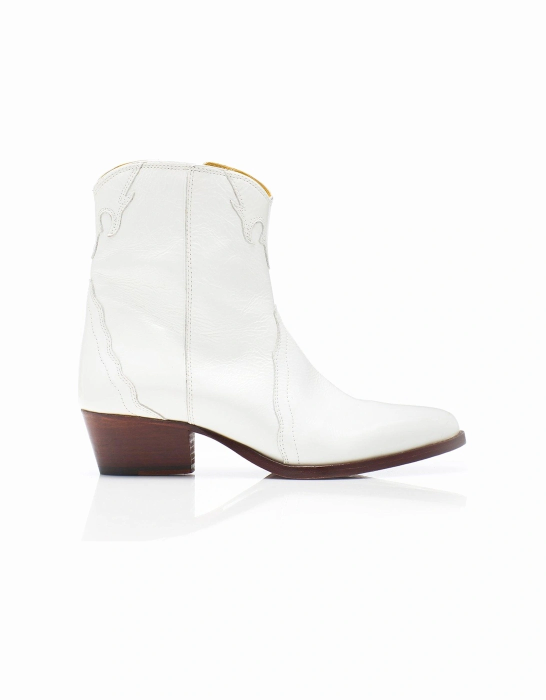 Frontier Western Boots - White, 6 of 5