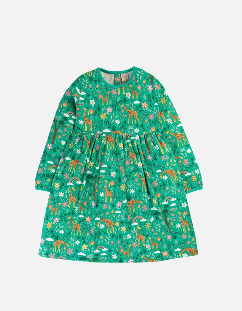 Girls Dani Dress - Green