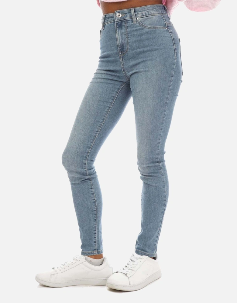 Womens Mila-Iris High Waist Skinny Jeans