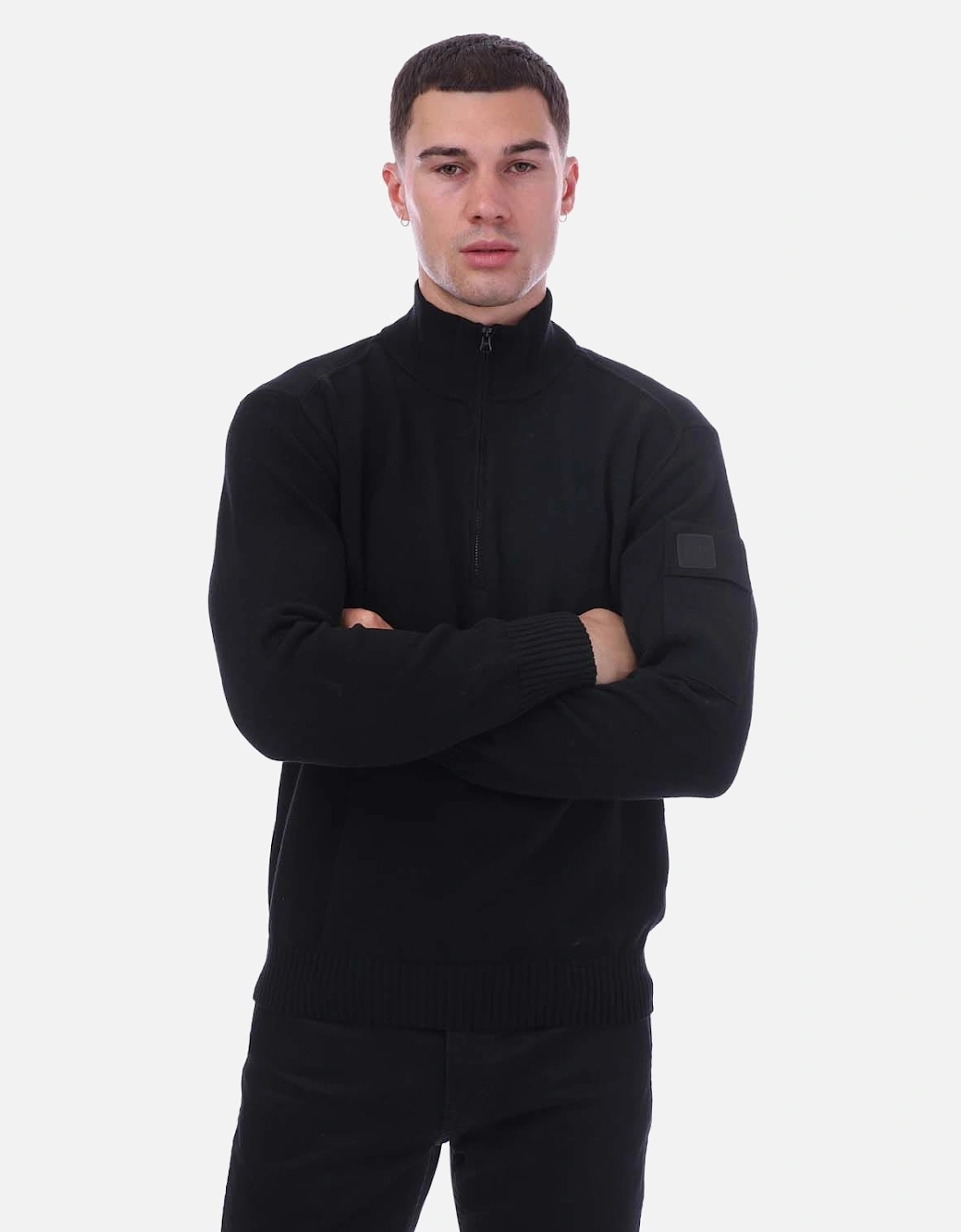 Knitted Half-Zip Sweatshirt, 5 of 4