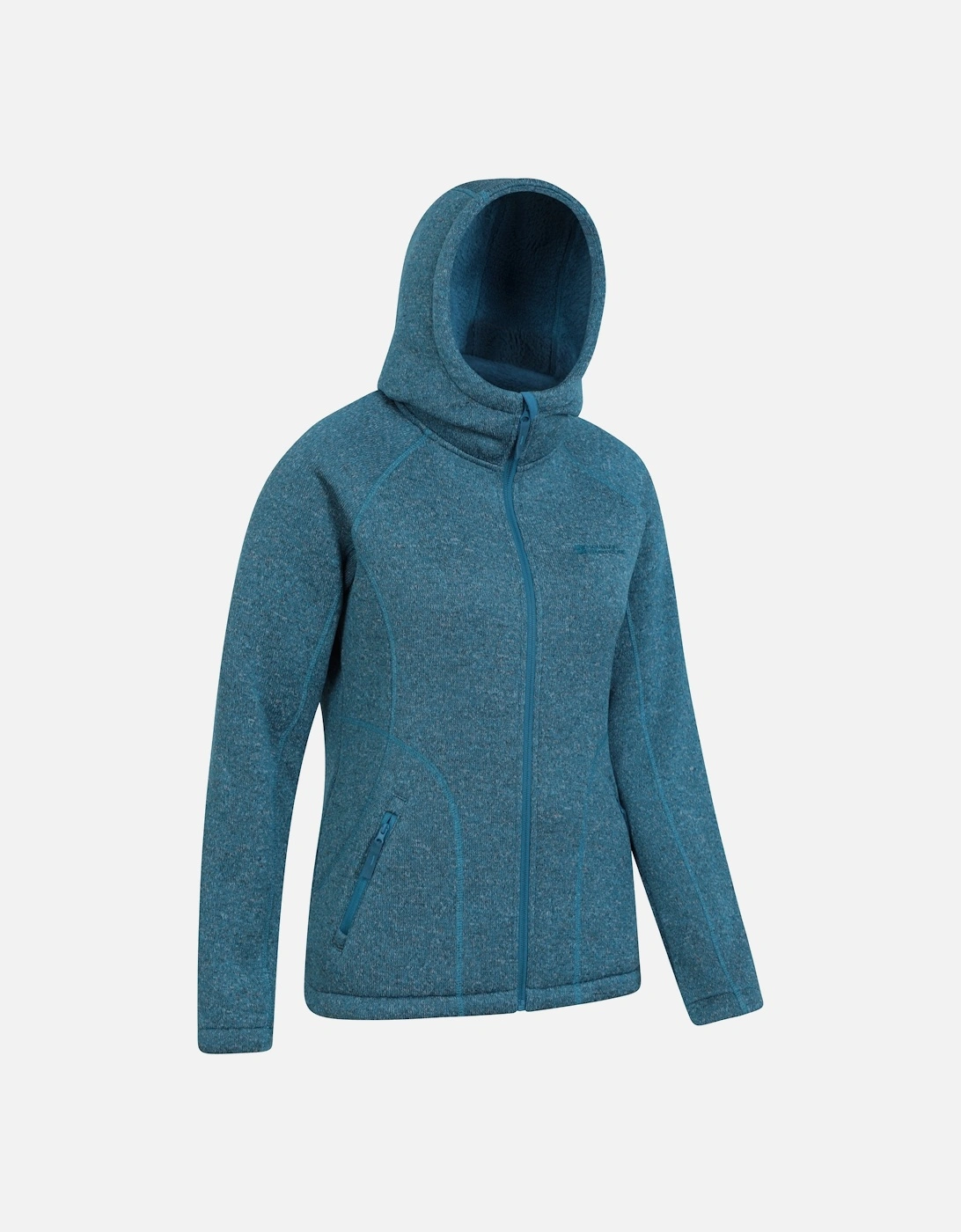 Womens/Ladies Nevis Faux Fur Lined Full Zip Hoodie