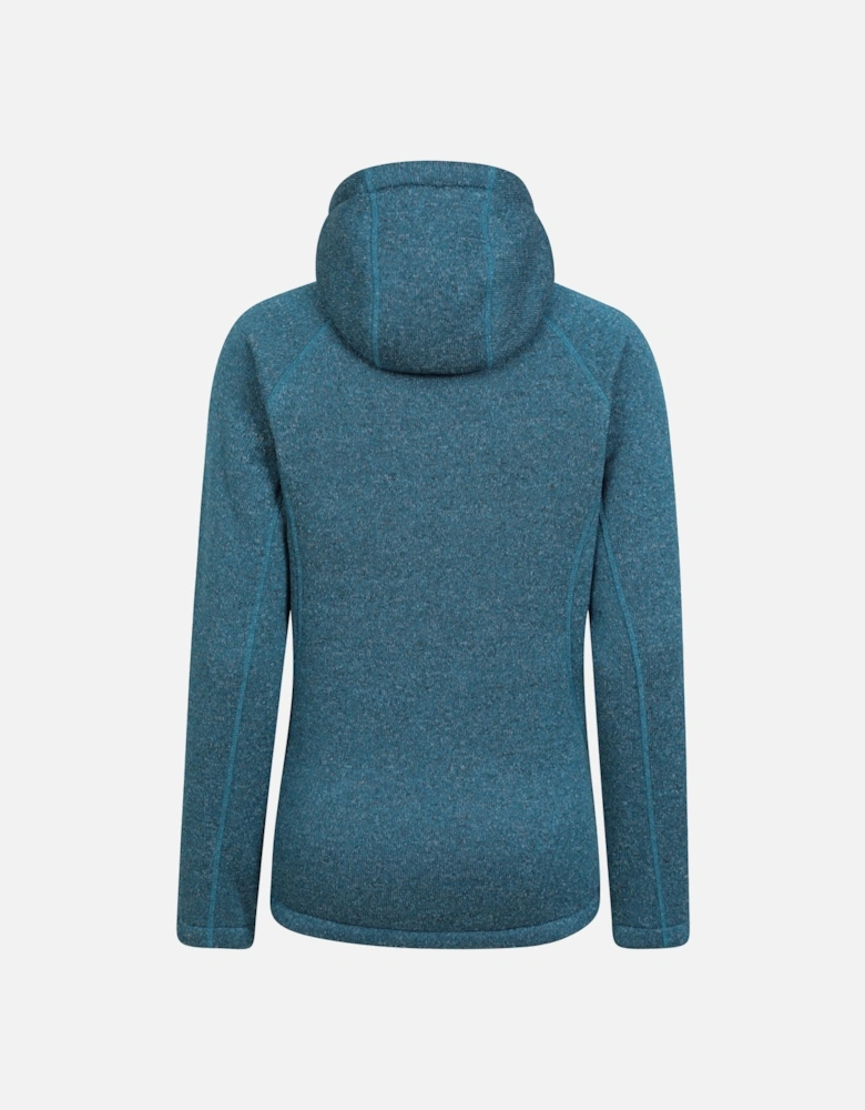 Womens/Ladies Nevis Faux Fur Lined Full Zip Hoodie