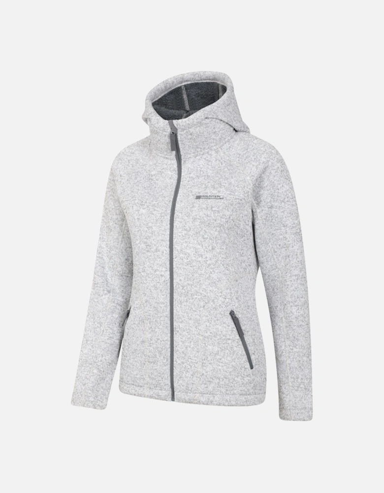 Womens/Ladies Nevis Faux Fur Lined Full Zip Hoodie