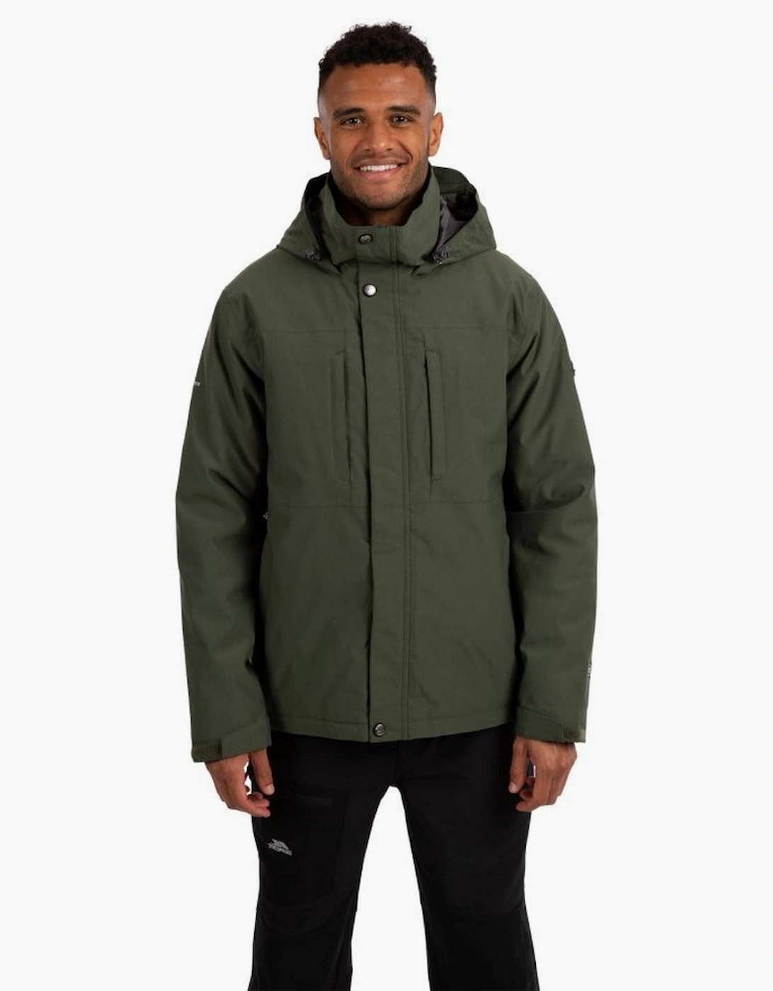 Trespass Men's Navy Discott Waterproof Jacket - Size: 42/Regular