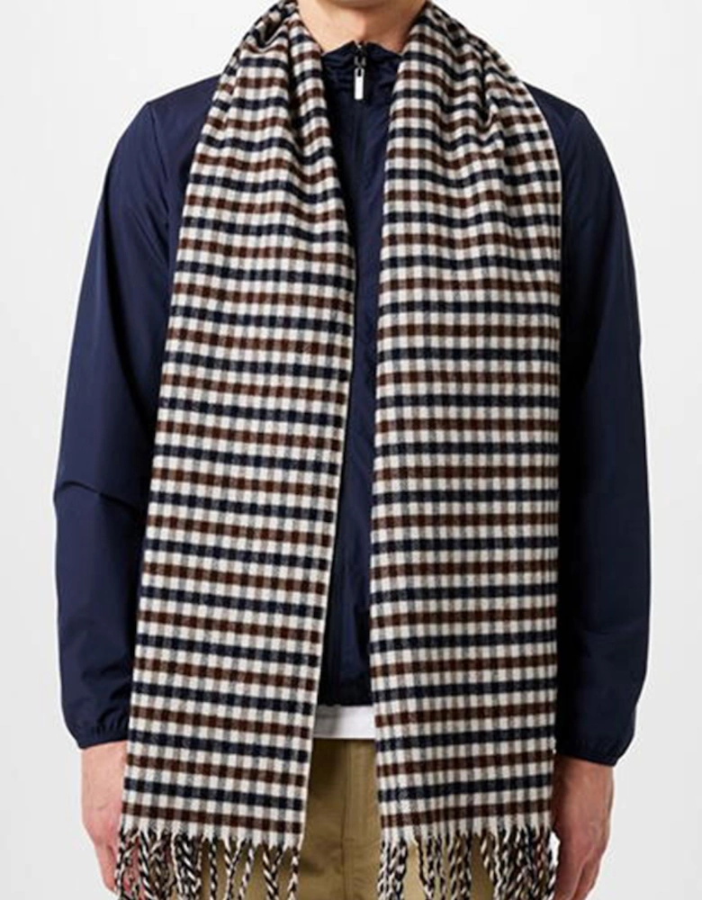 Men's Check Club Scarf