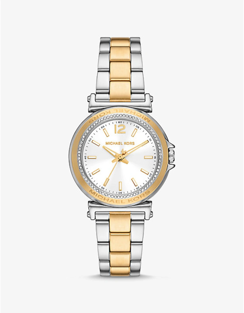 Mini Maren Pavé Two-Tone Watch