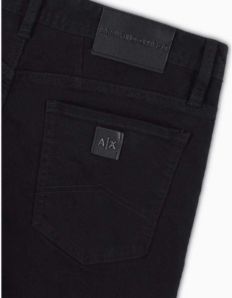 J14 Skinny Fit Black Jeans