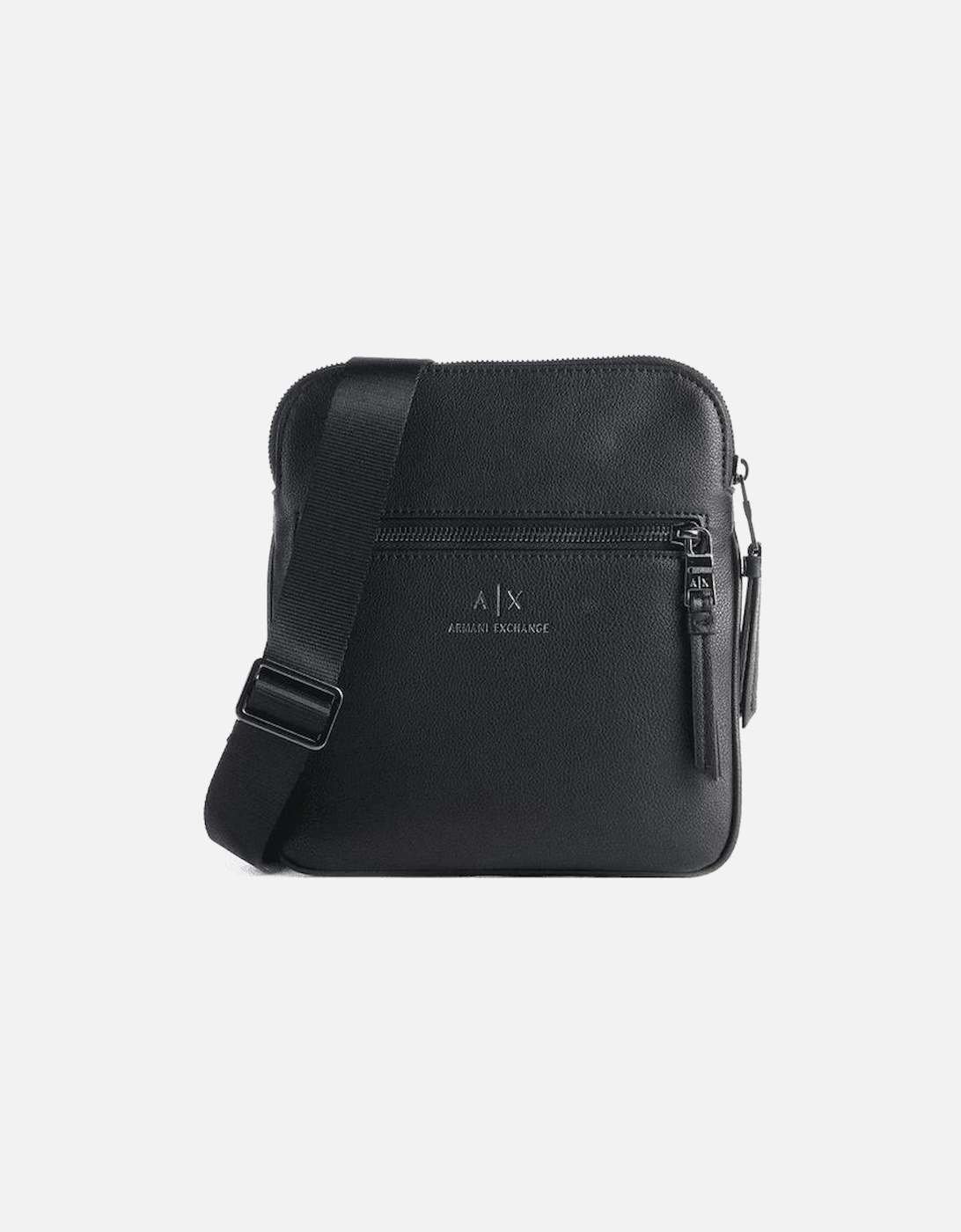 Synthetic Crossbody Black Messenger Bag, 5 of 4