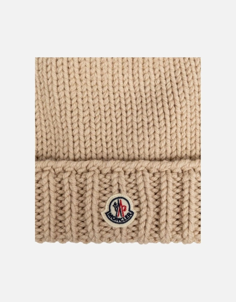 Kids Classic Wool Hat Beige