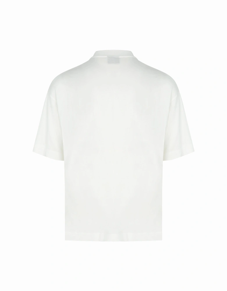 Branded Cotton T-Shirt White