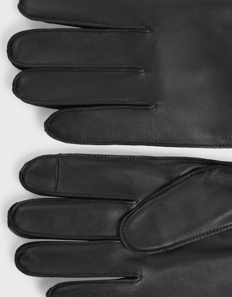 Kranton Leather Gloves Black