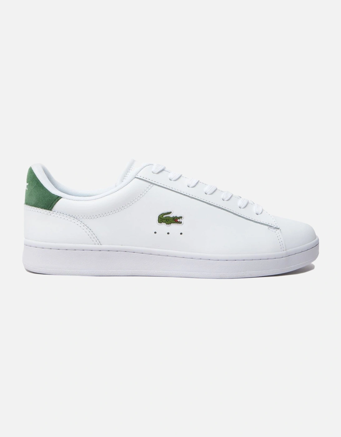 Carnaby Set Leather Trainer White/Dark Green, 3 of 2