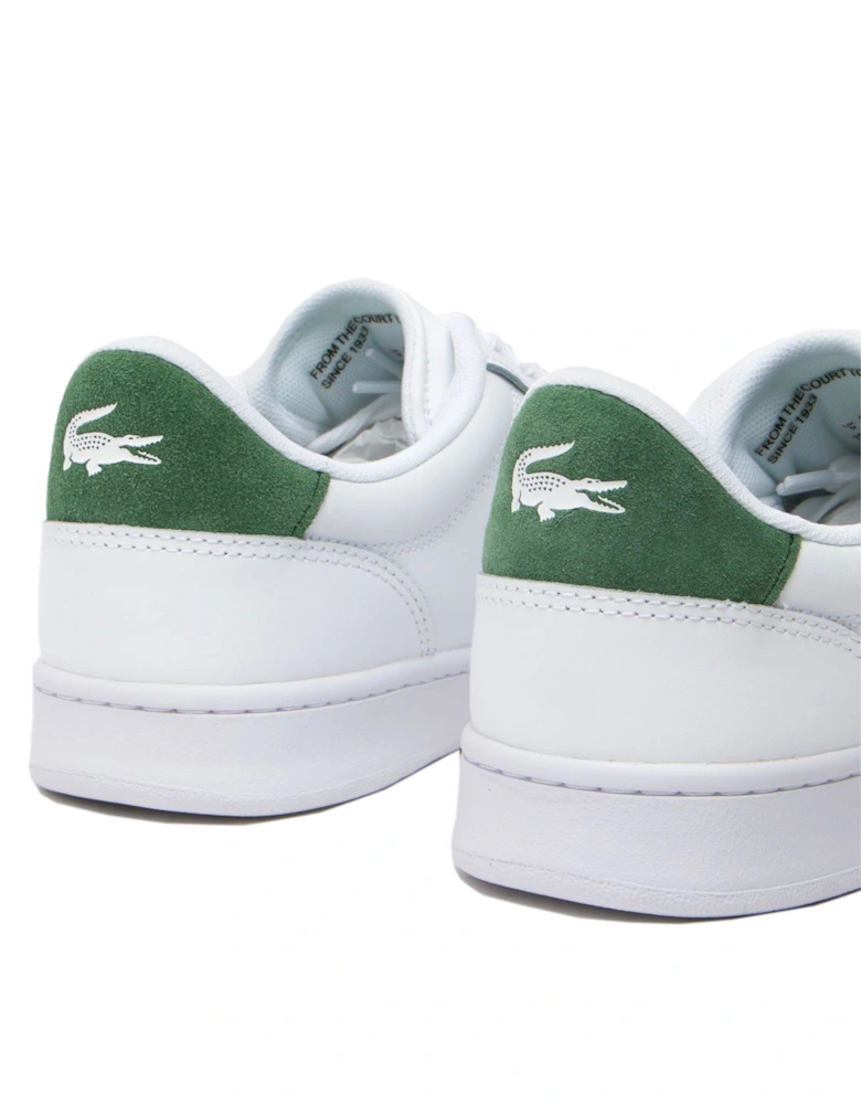 Carnaby Set Leather Trainer White/Dark Green