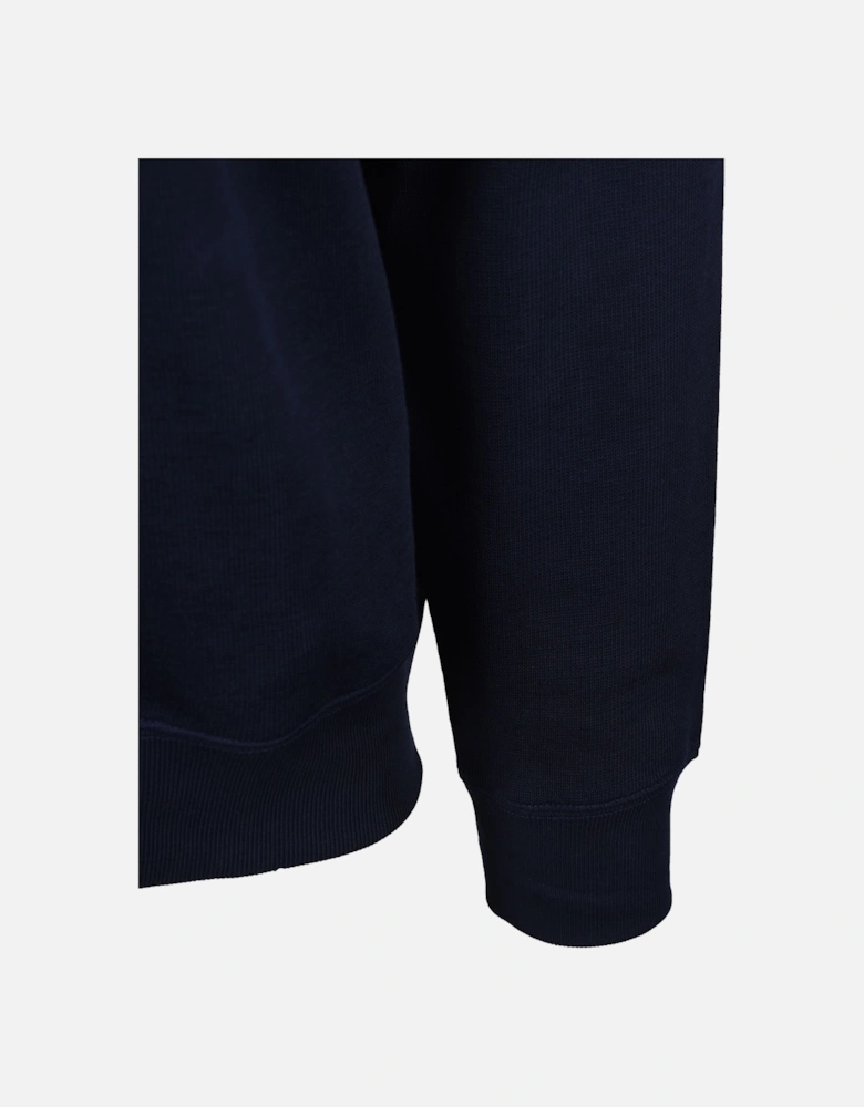 Half Zip Sweatshirt Navy Blue