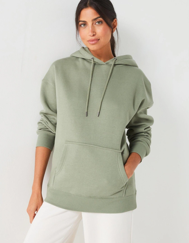 The Essential Oversized Hoodie  - Green