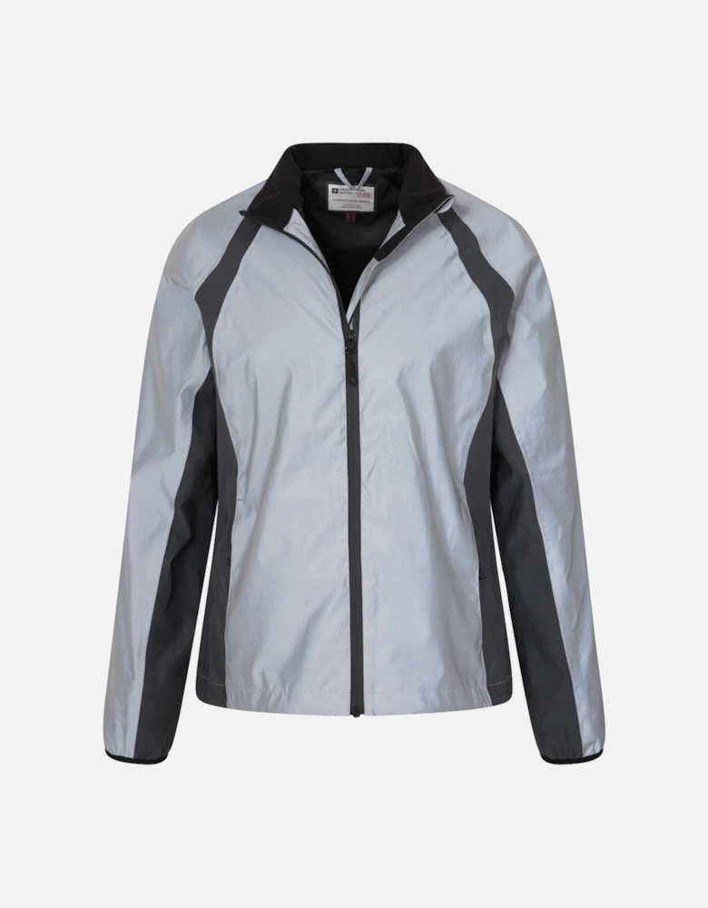 Womens/Ladies Shine Reflective Waterproof Jacket