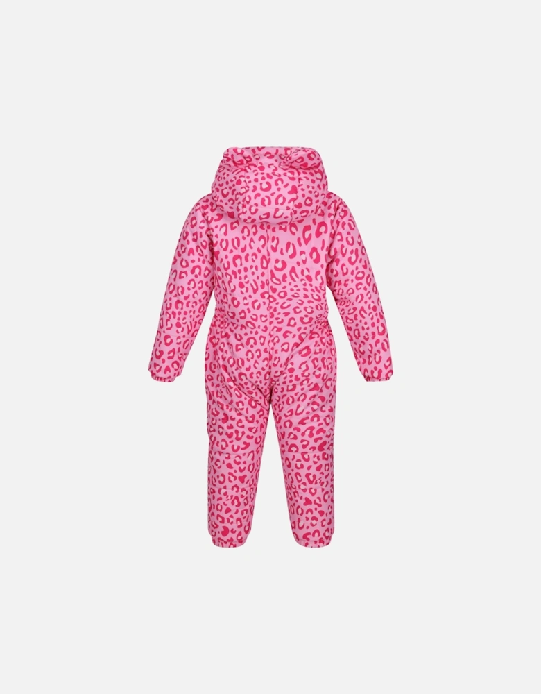 Childrens/Kids Penrose Leopard Print Puddle Suit