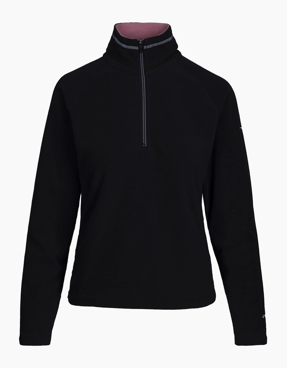 Trespass Women's Black / Skylar Fleece Top - Size: 10/8