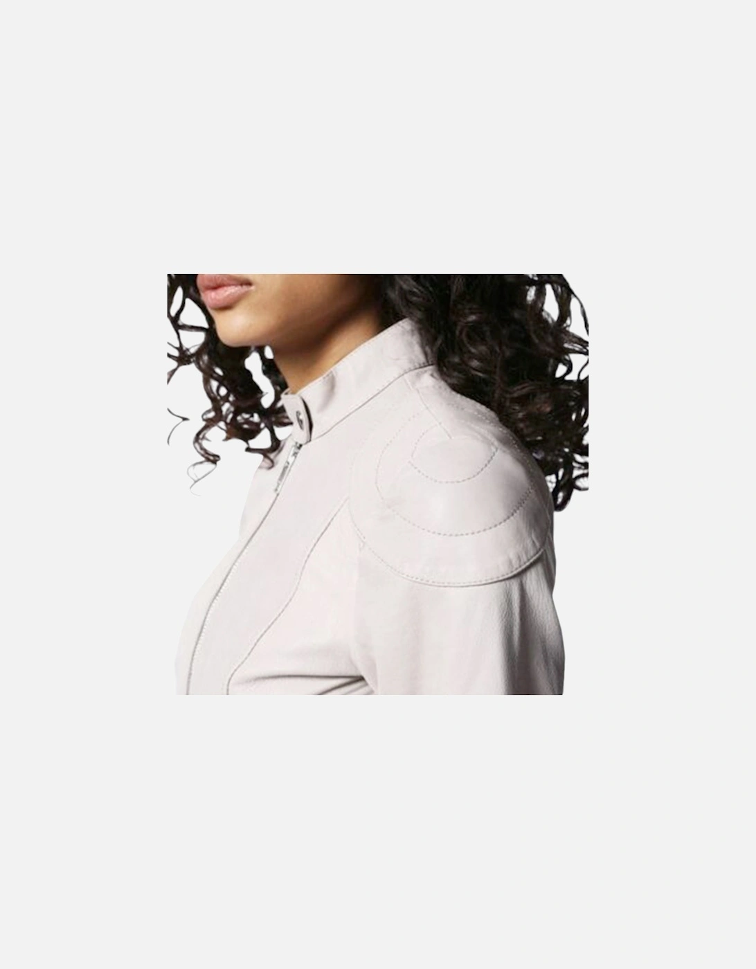 L Ginny Womens Genuine Leather Biker Jackets