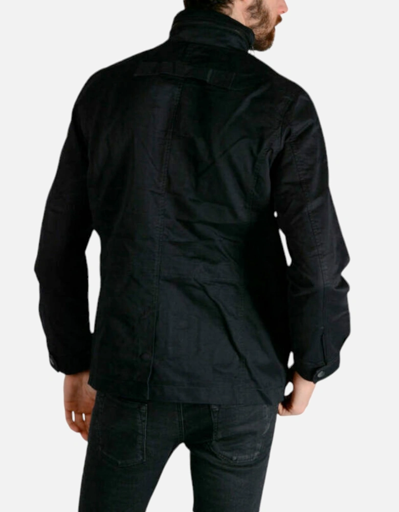 J WINY Mens Parka Jacket Padded Quilted